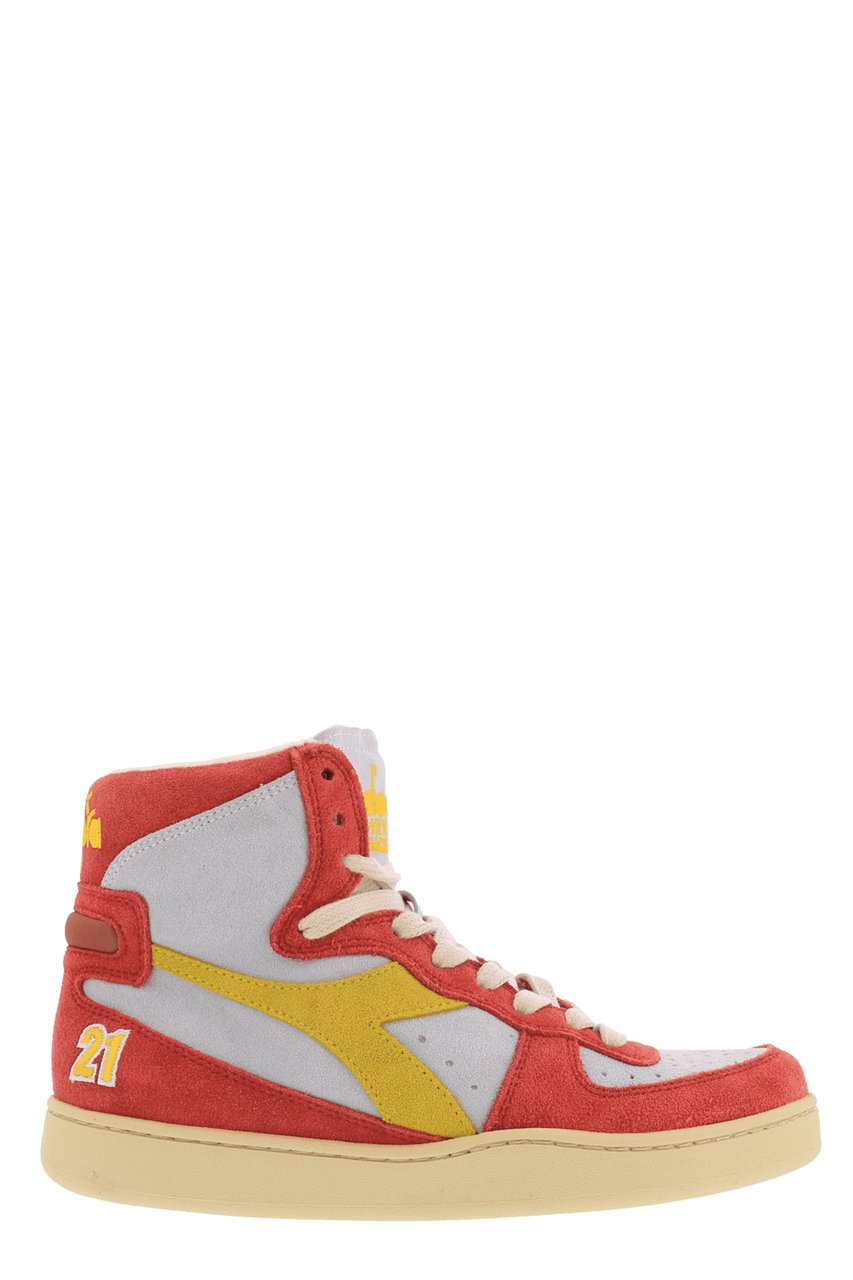 Diadora Dames Mi Basket Atlanta Rood