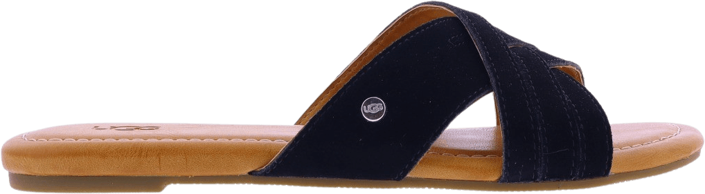 UGG Dames W Kenleigh Slide Zwart