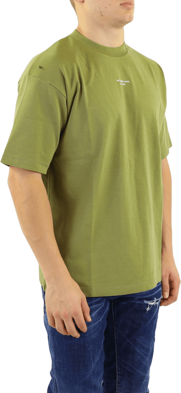 Drôle de Monsieur Heren Le Tshirt Classique Nfpm Groen