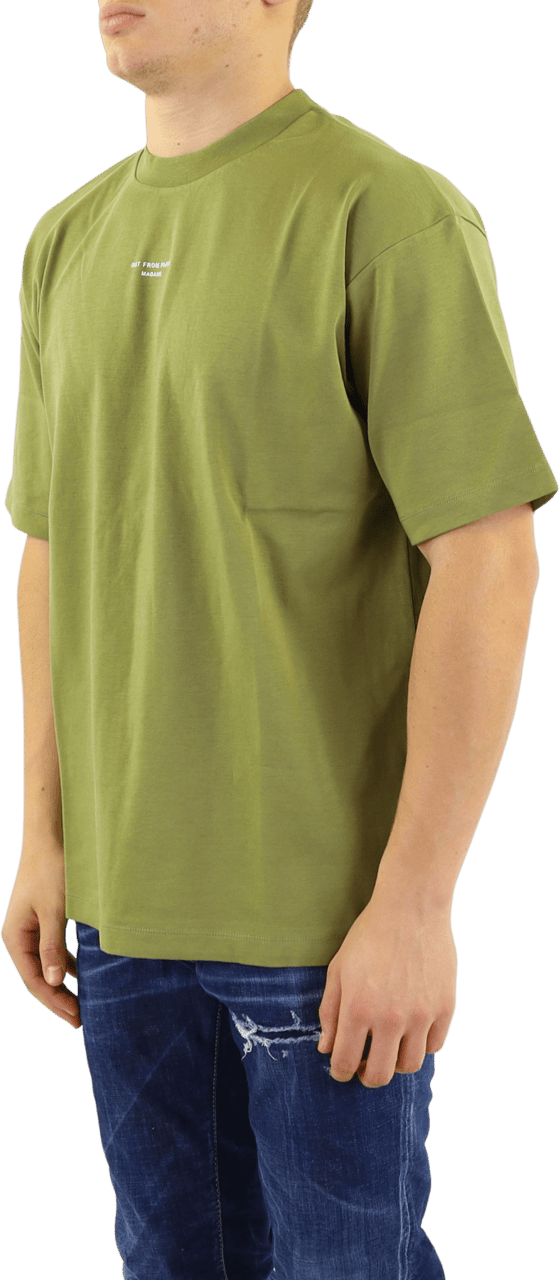 Drôle de Monsieur Heren Le Tshirt Classique Nfpm Groen