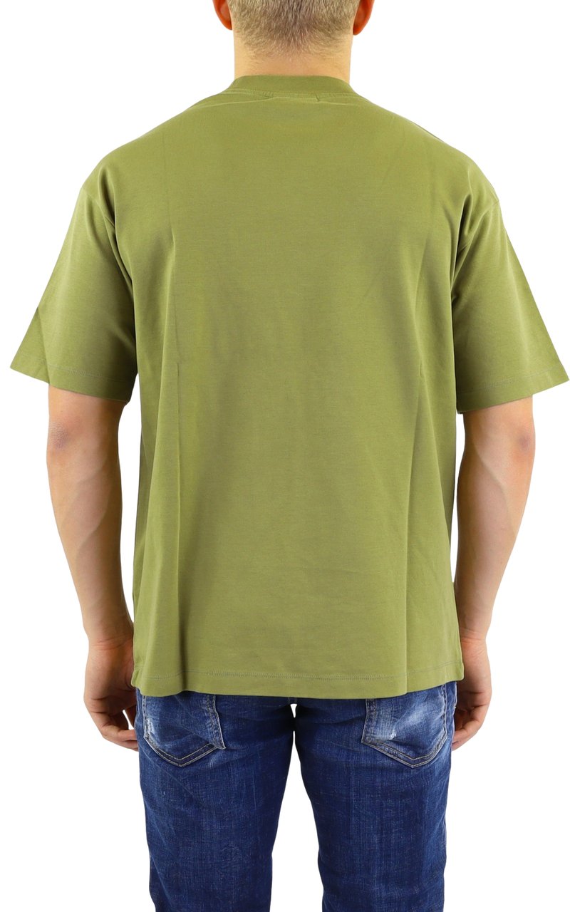 Drôle de Monsieur Heren Le Tshirt Classique Nfpm Groen