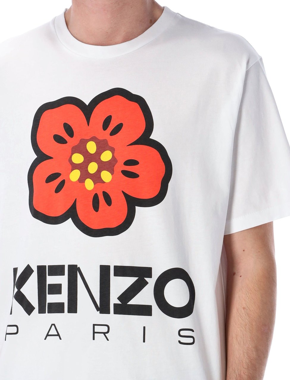 Kenzo BOKE FLOWER TEE Wit
