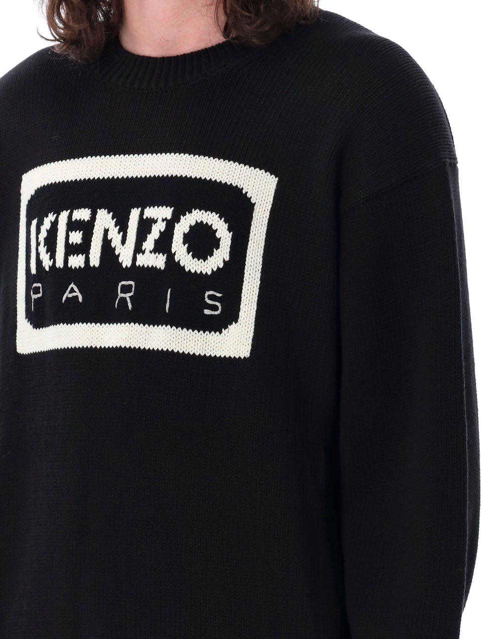 Kenzo KENZO PARIS SWEATER Zwart