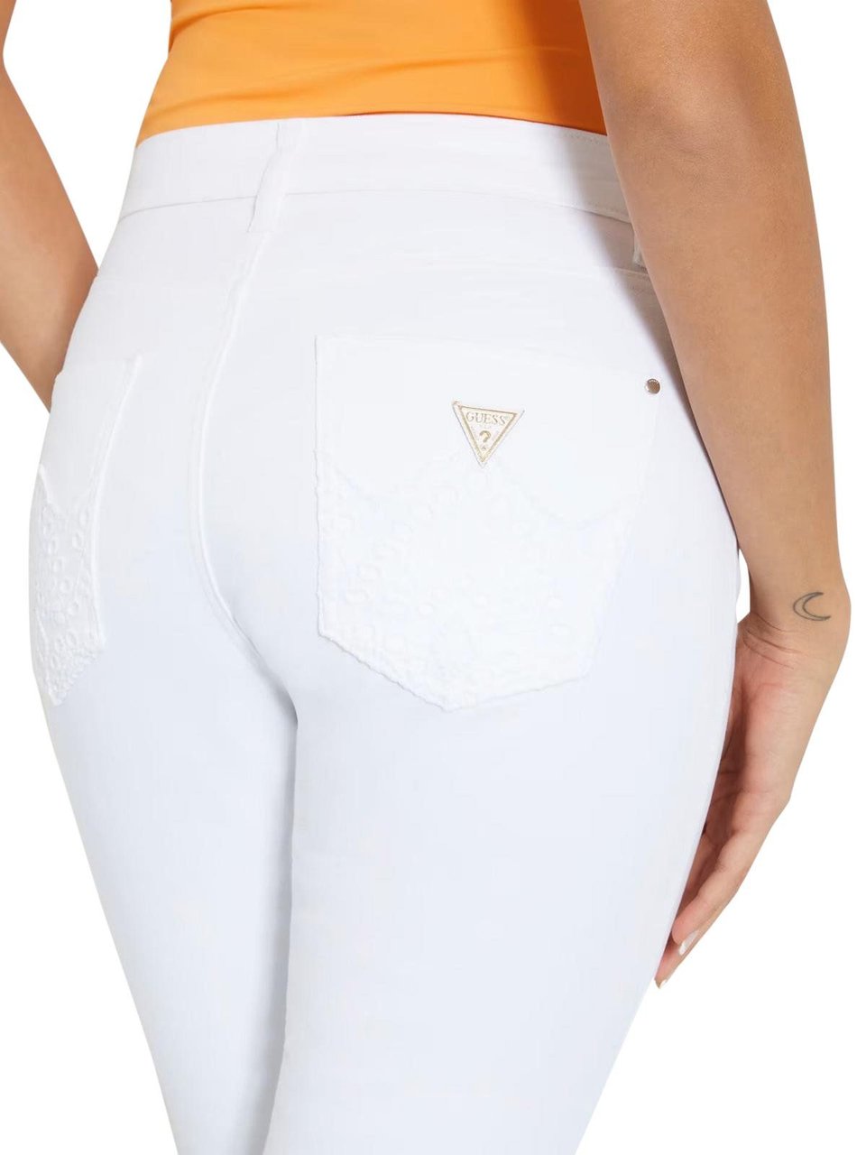 Guess Broek White Wit
