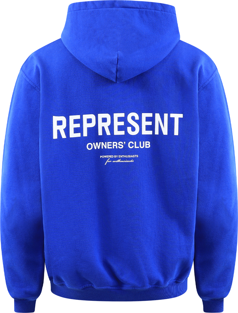 Represent Heren Owners Club Hoodie Blauw Blauw