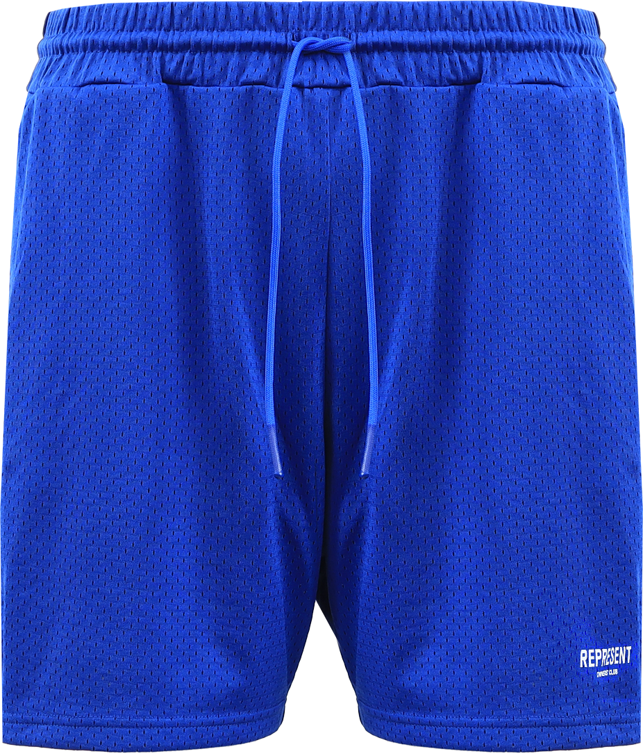 Represent Heren Owners Club Mesh Short Blauw Blauw