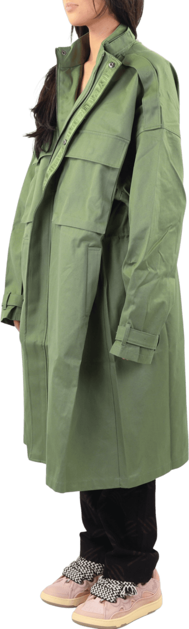 Daily Paper Dames Penata Coat Groen