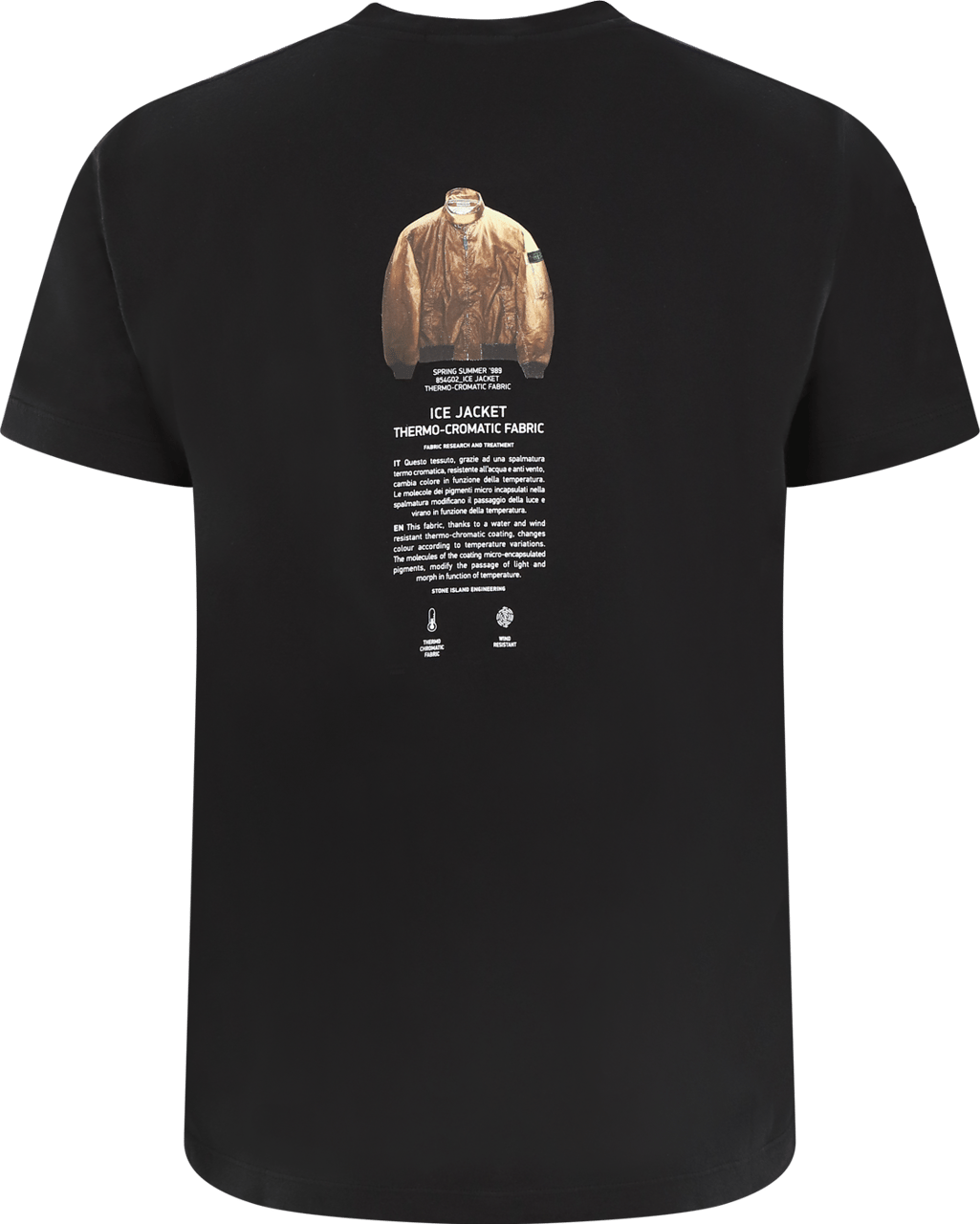 Stone Island Heren Archivio T-Shirt Zwart Zwart