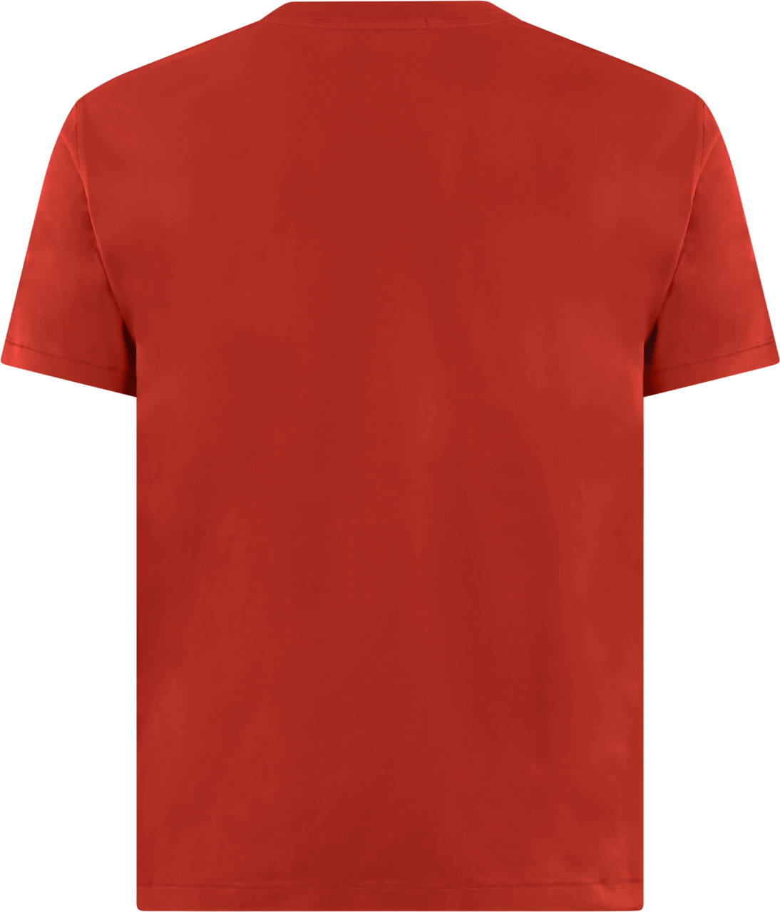 Stone Island Heren Logopatch T-Shirt Rood Rood