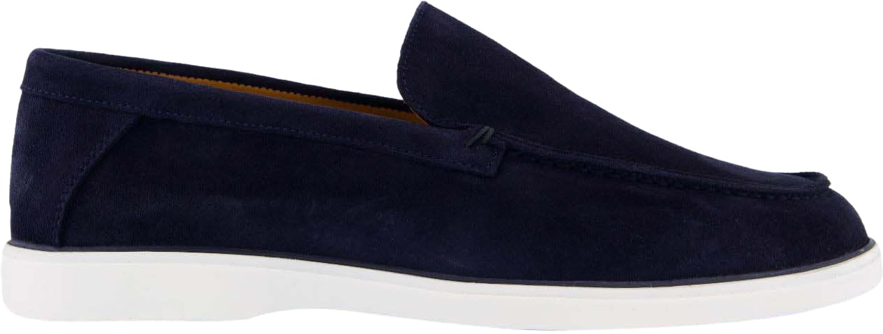 Atelier Verdi Heren Nino Loafer Navy Blauw