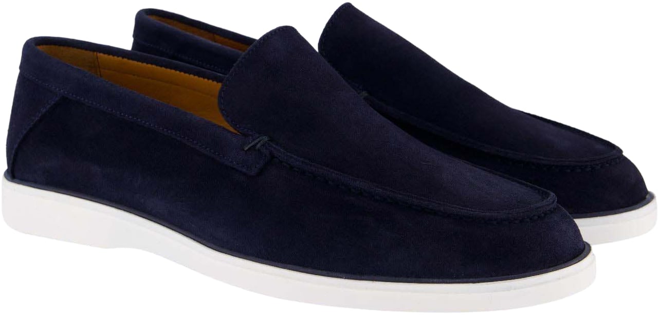 Atelier Verdi Heren Nino Loafer Navy Blauw