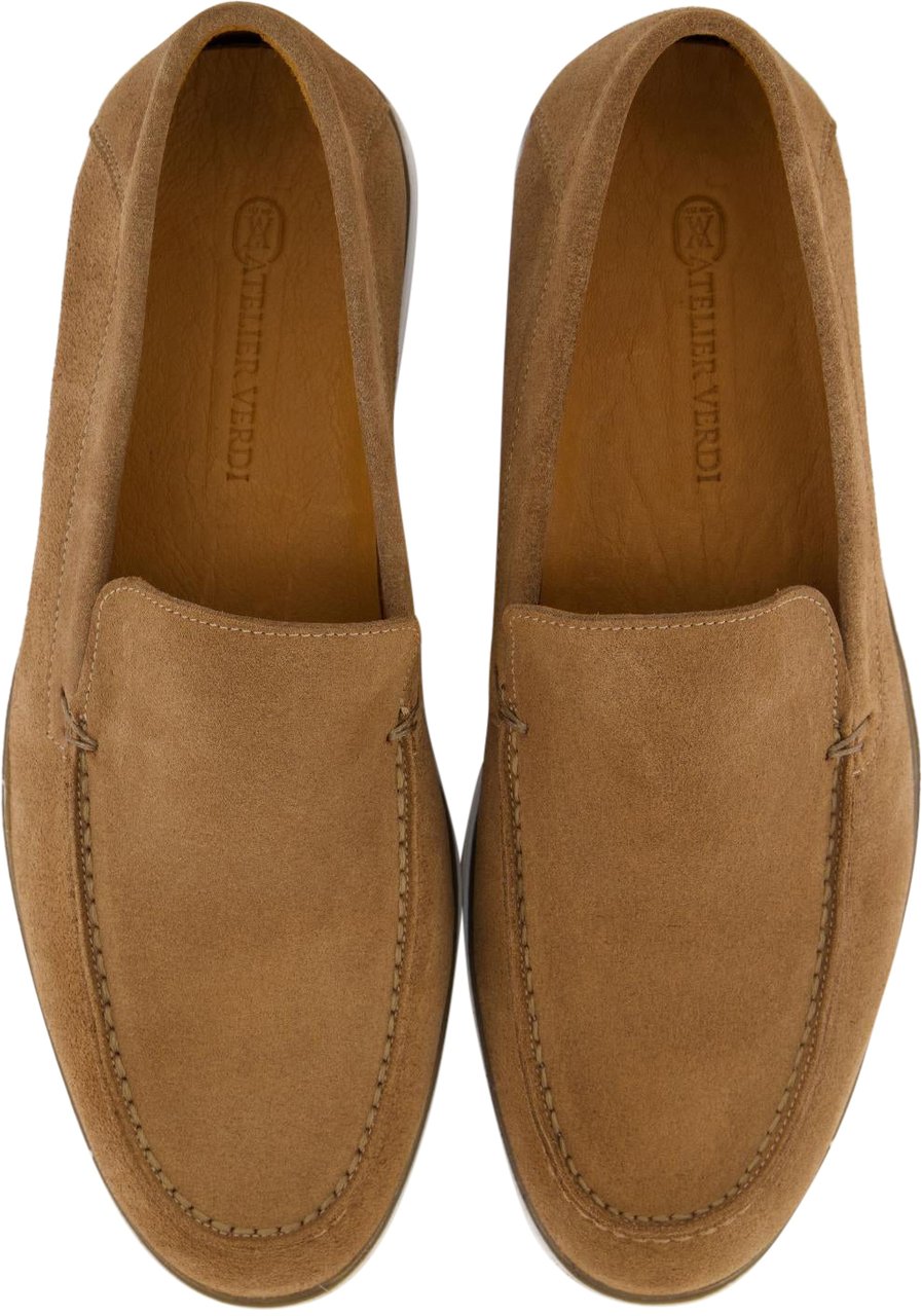 Atelier Verdi Heren Nino Loafer Dessert Bruin