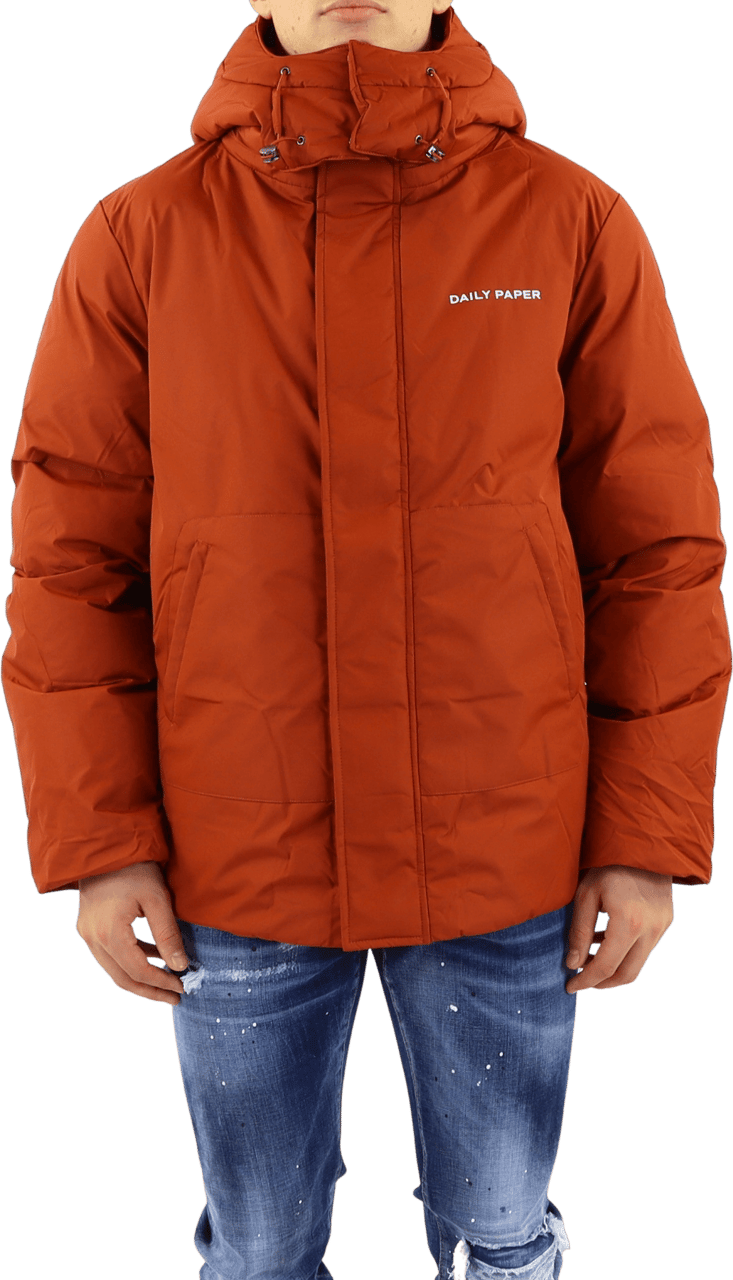 Daily Paper Heren Nuraz Puffer Jacket Rood Rood