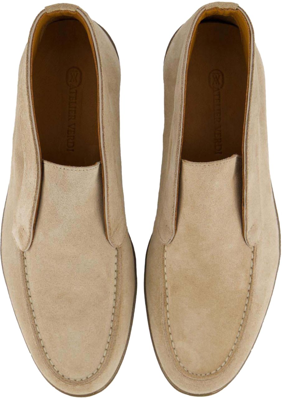 Atelier Verdi Heren Rocco Loafer Suggero Beige