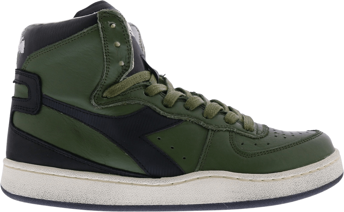 Diadora Dames Mi Basket Used Groen