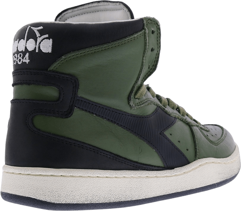 Diadora Dames Mi Basket Used Groen