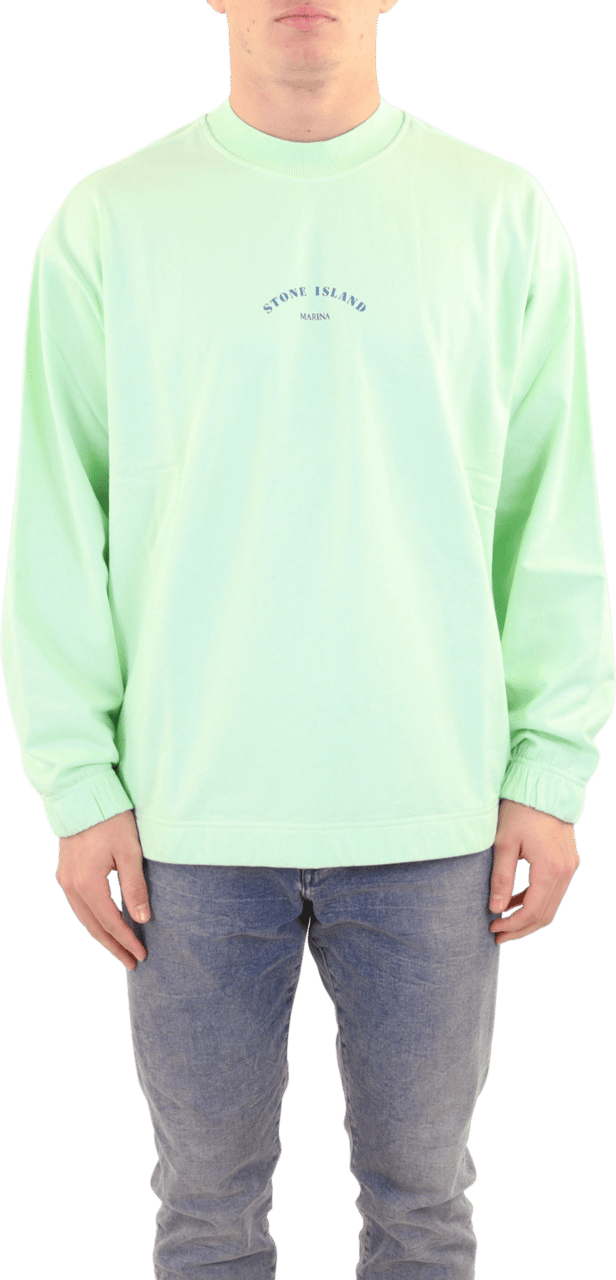 Stone Island Heren Felpa Groen