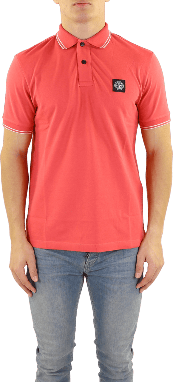 Stone Island T-shirts And Polos Red Rood