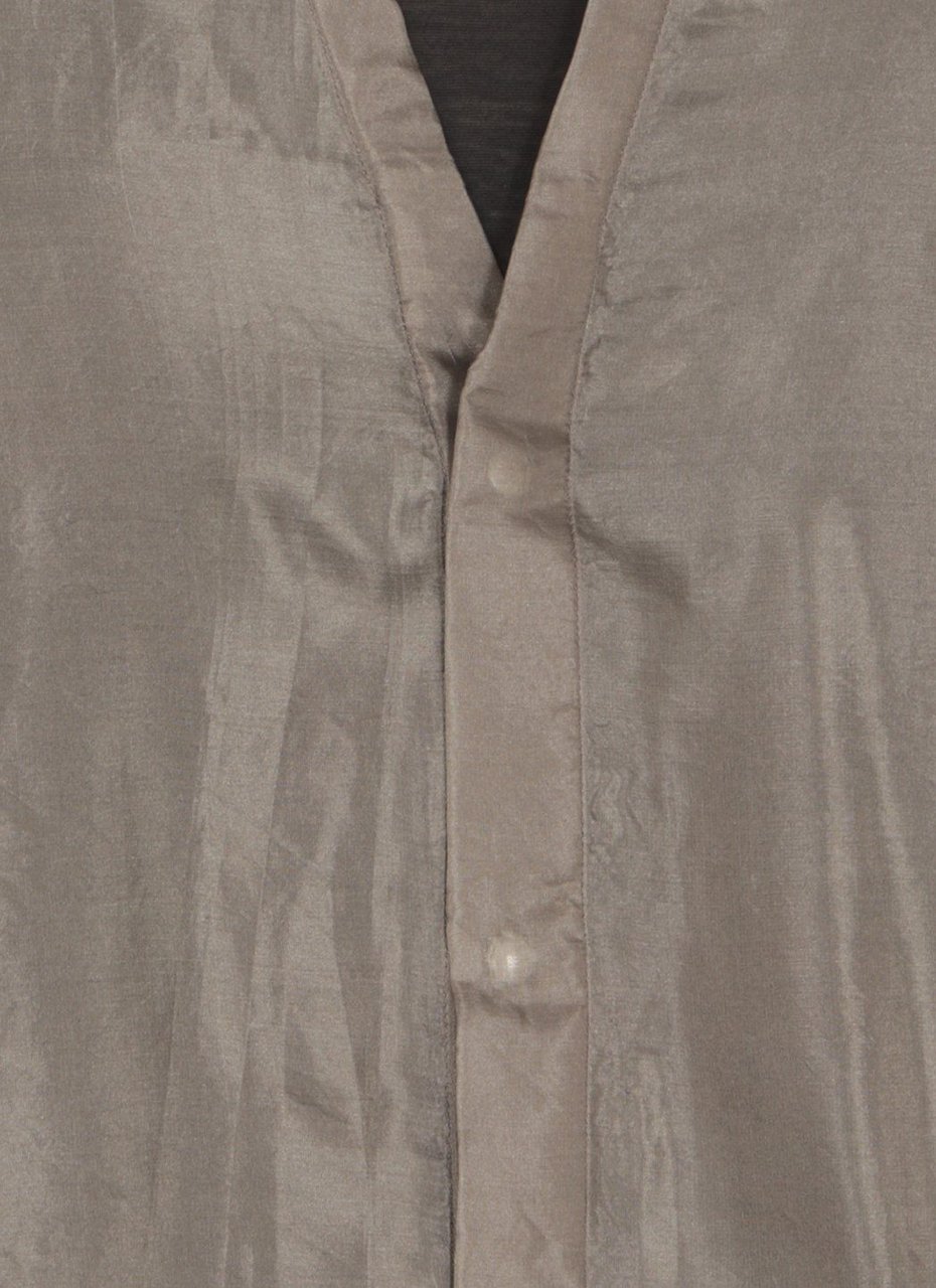 Rick Owens Shirts Grey Grey Zwart