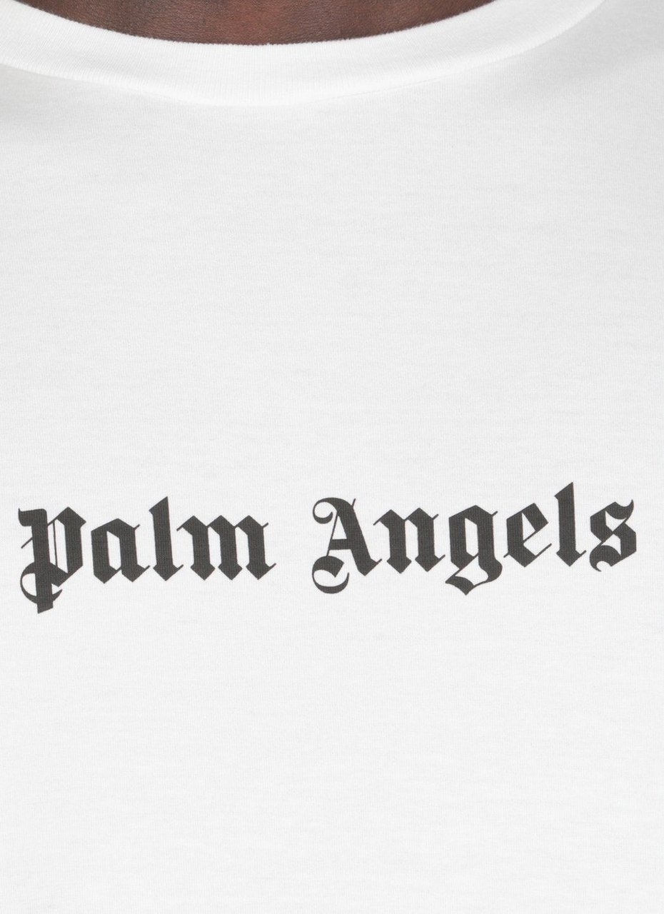 Palm Angels T-shirts And Polos White Neutraal