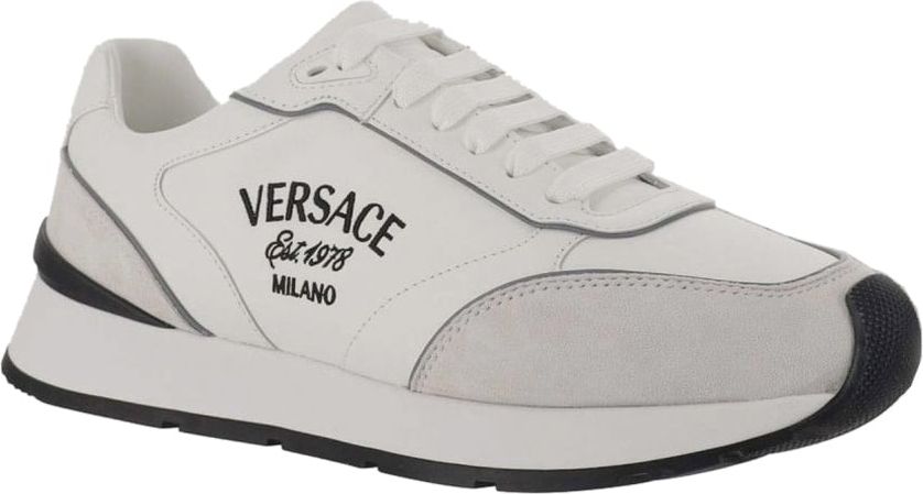 Versace Sneaker Man Shoes Wit