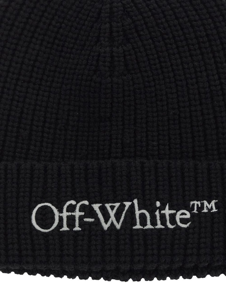 OFF-WHITE Classic Beanie Hat Zwart
