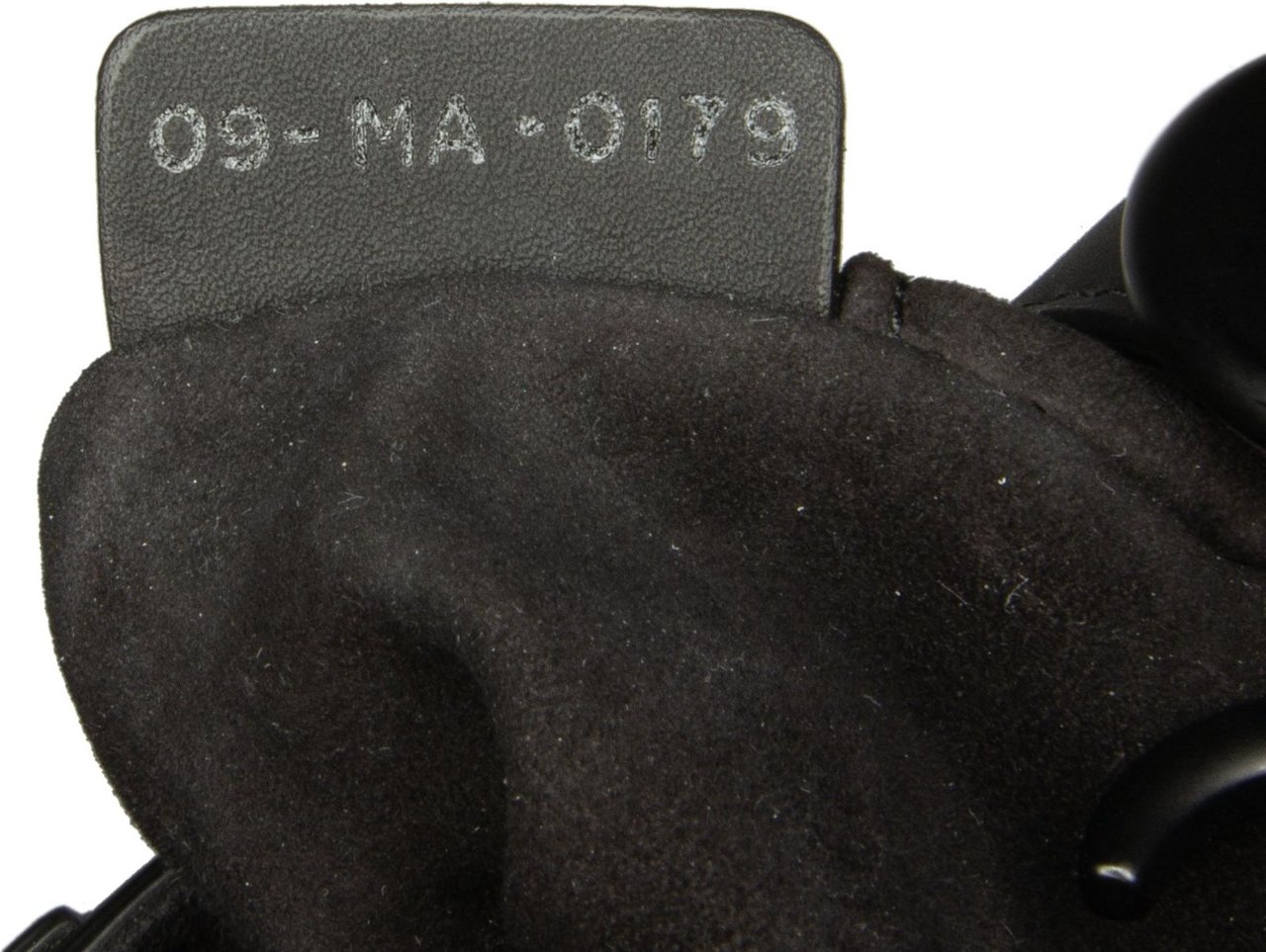 Dior Mini Ultra Matte Saddle Zwart