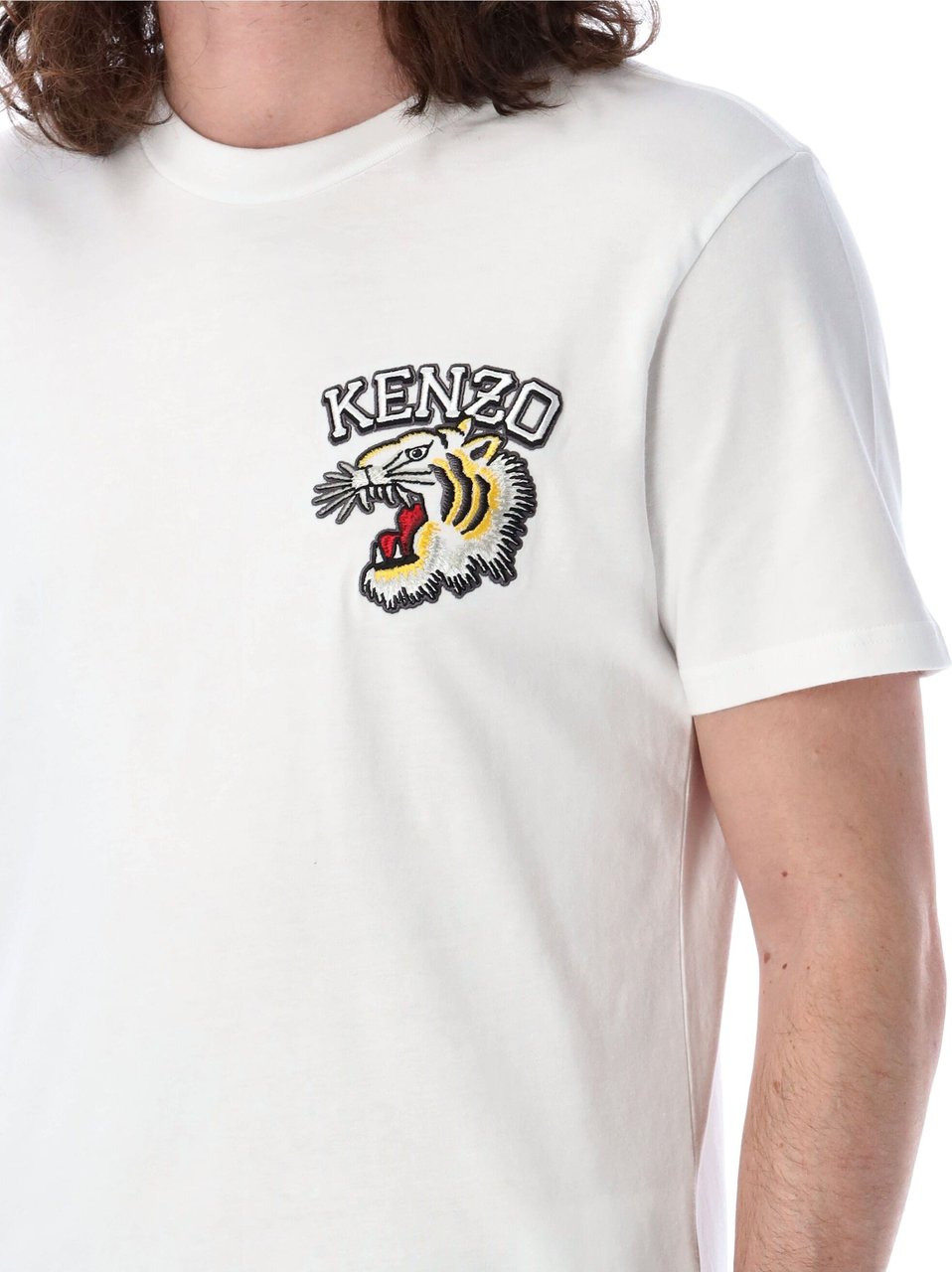 Kenzo TIGER CREST CLASSIC TEE Wit