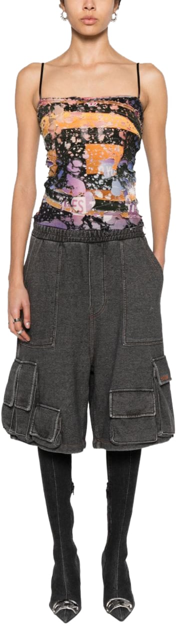 Diesel Tops Gray Grijs