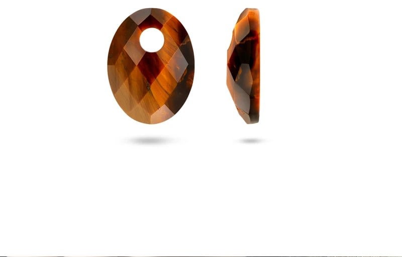Blush Blush Oorbedels 810TIGO Medium Tijgeroog 12mm x 20mm Divers