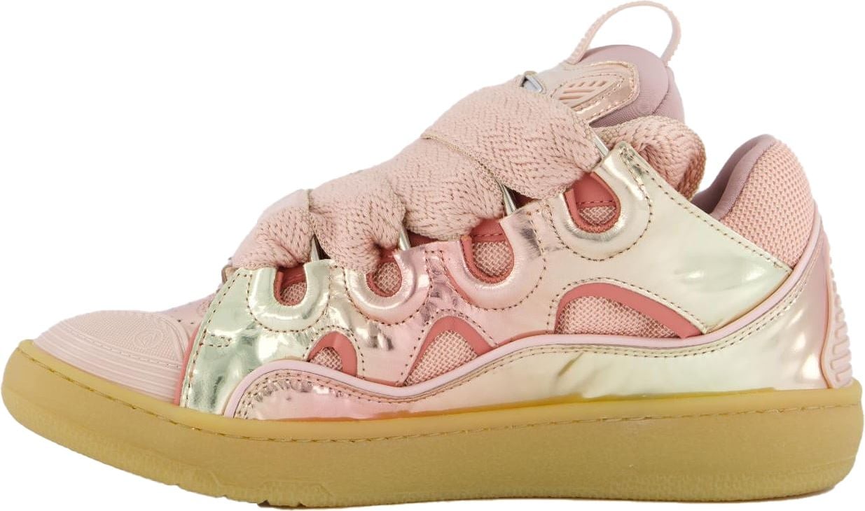 Lanvin Dames Curb Sneaker Cotton Candy Roze