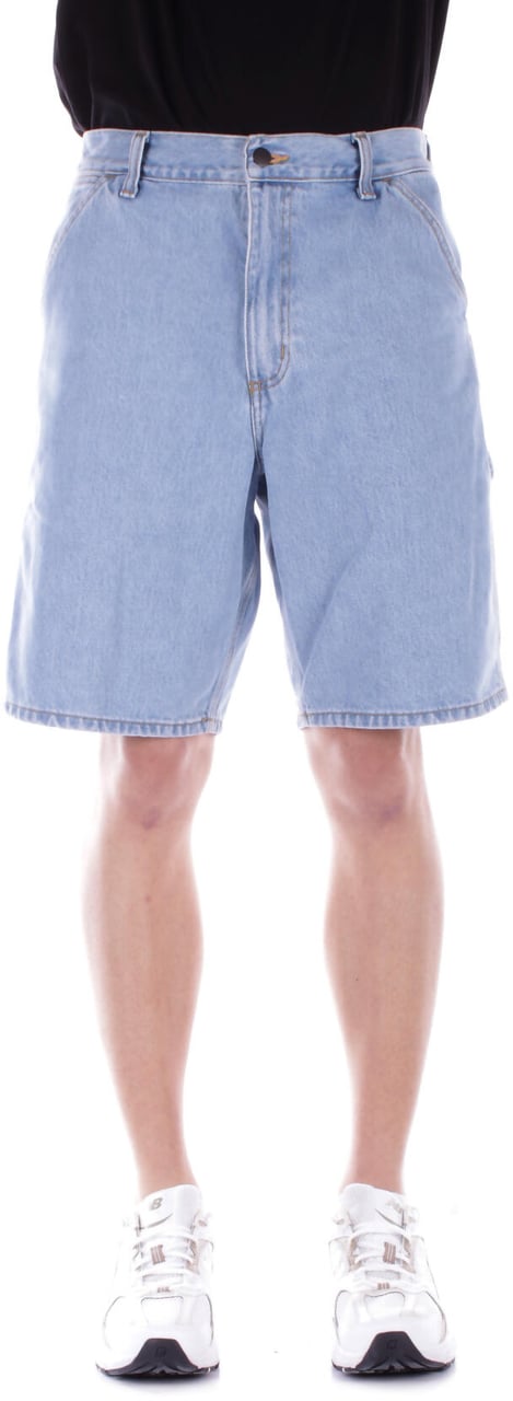 Carhartt Shorts Denim Blue Blauw