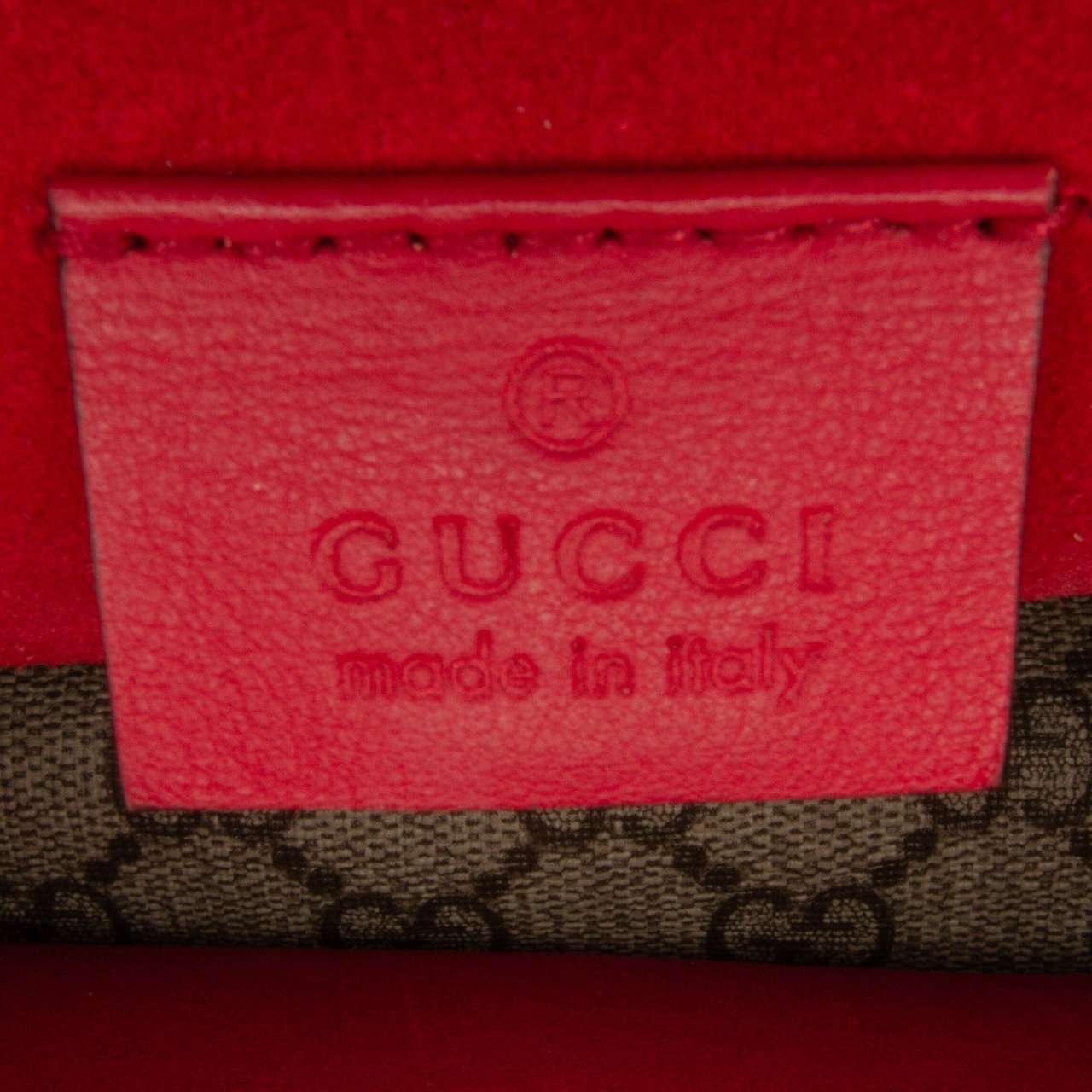 Gucci Mini GG Supreme Dionysus Crossbody Bag Bruin