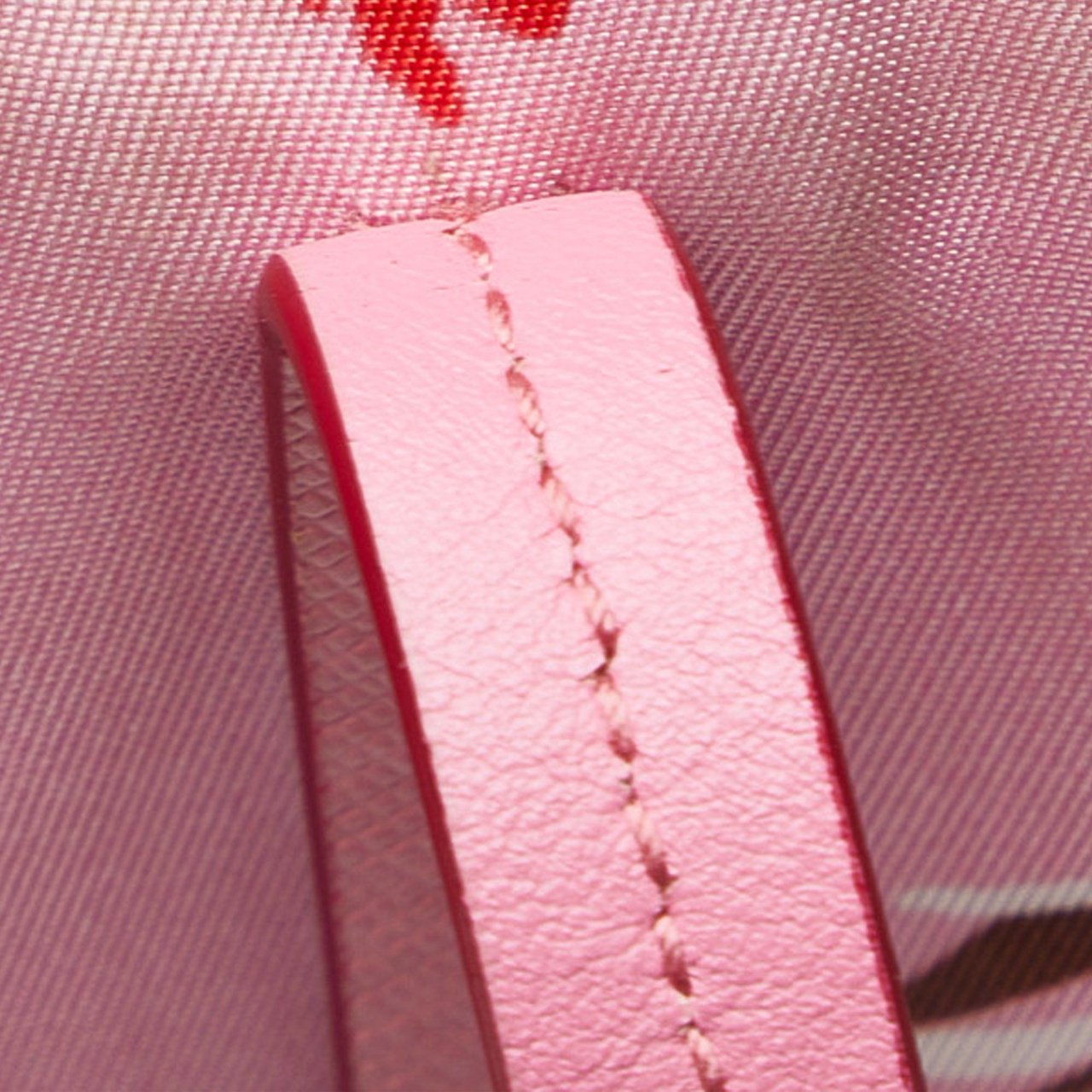Prada Tessuto Stampato Floral Tote Bag Roze