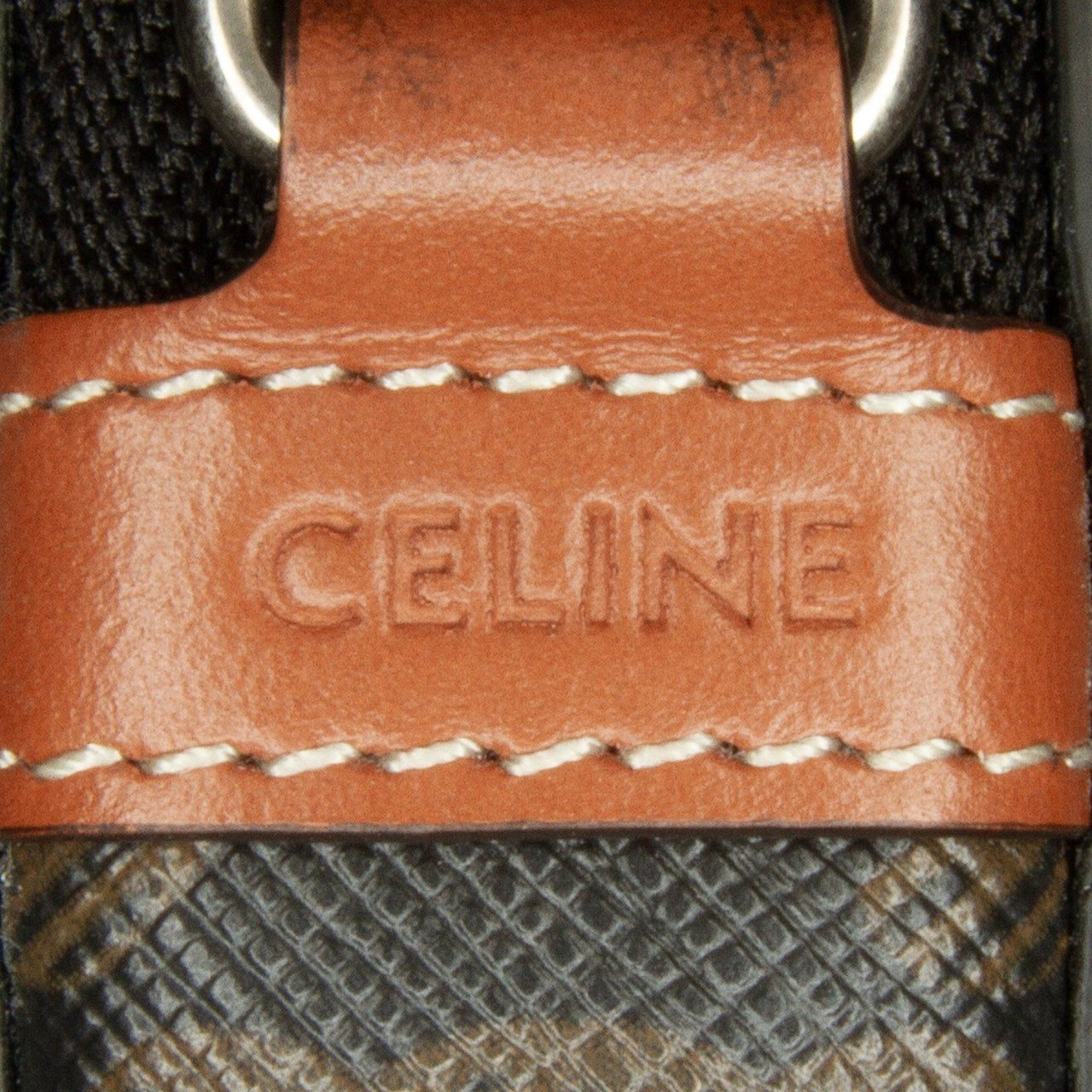 Celine Mini Cuir Triomphe Camera Bag Bruin