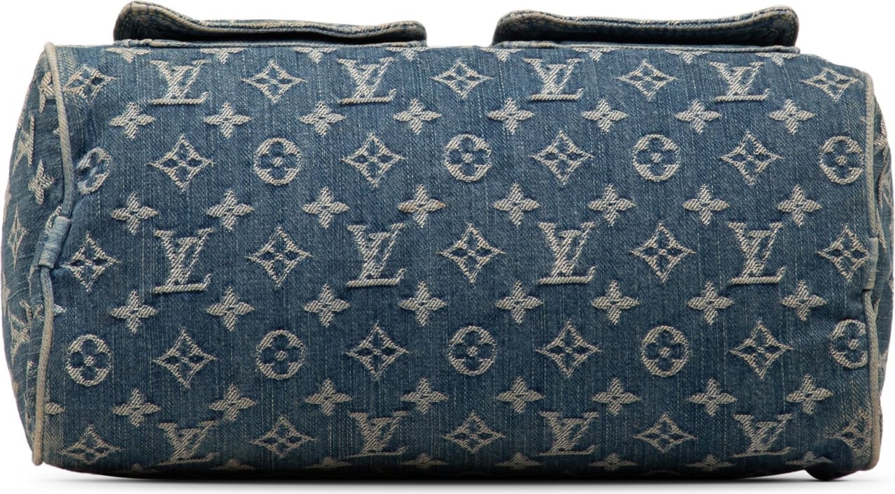 Louis Vuitton Monogram Denim Neo Speedy 30 Blauw