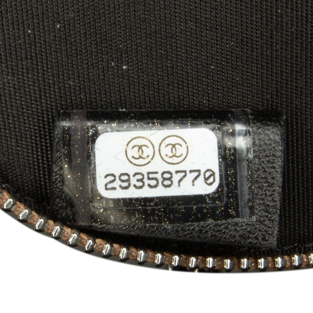 Chanel CC Round Triple Zip Crossbody Bag Zwart