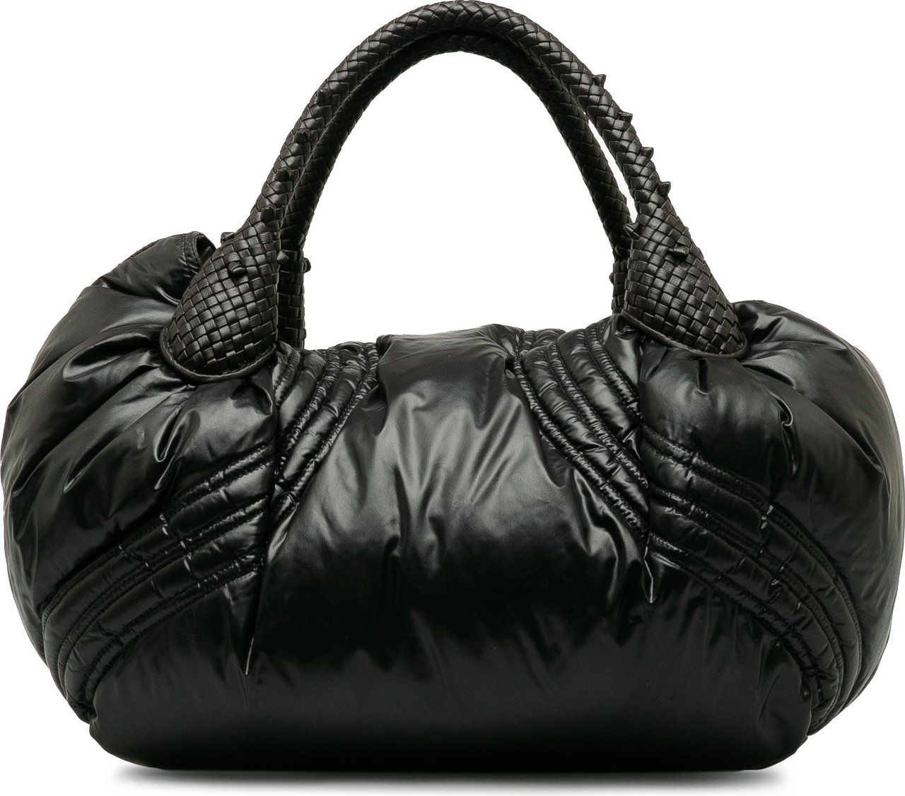 Fendi x Moncler Puffer Spy Handbag Zwart
