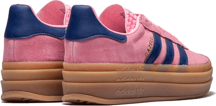 Adidas Adidas Gazelle Bold Pink Glow Blauw