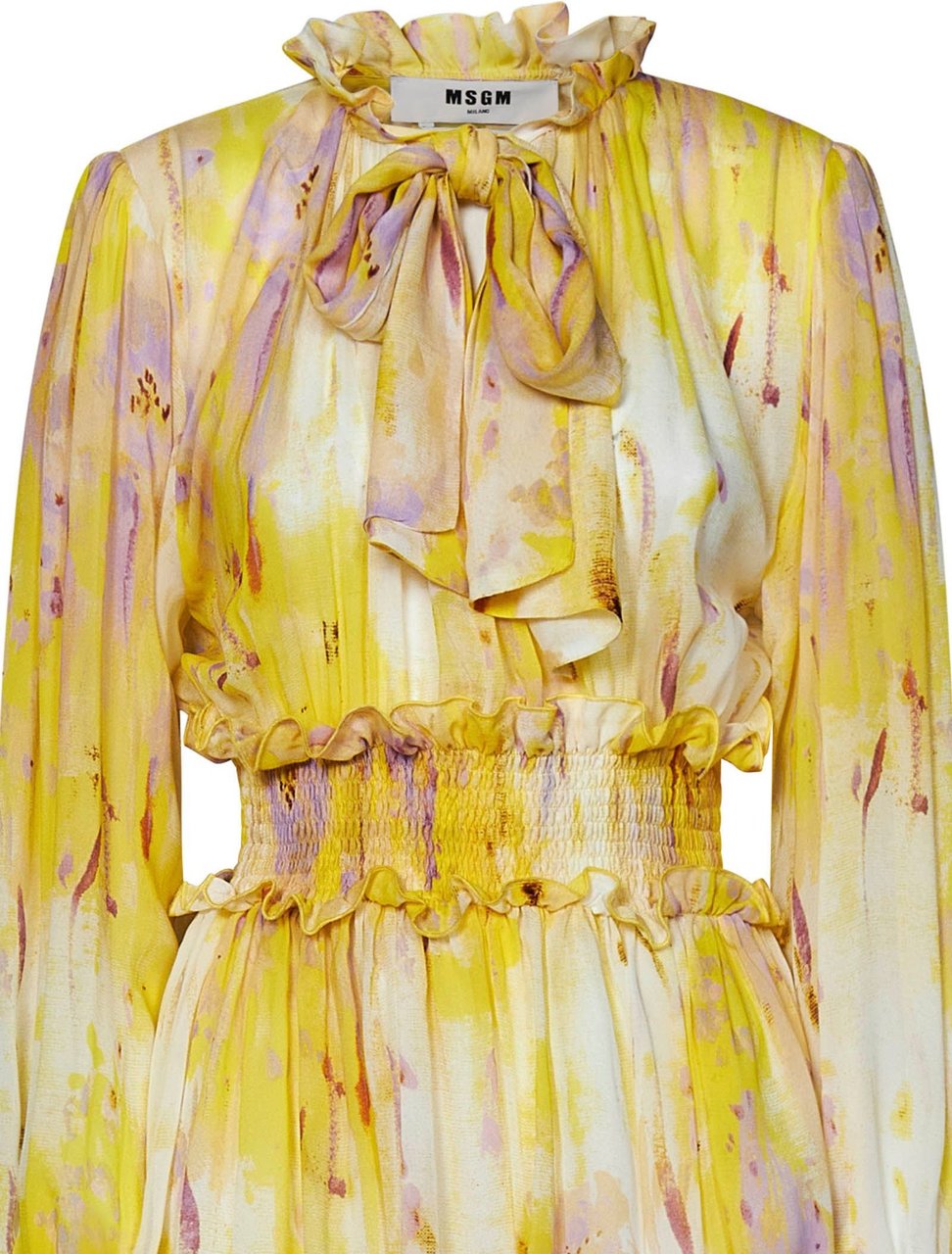 MSGM MSGM Dresses Yellow Geel