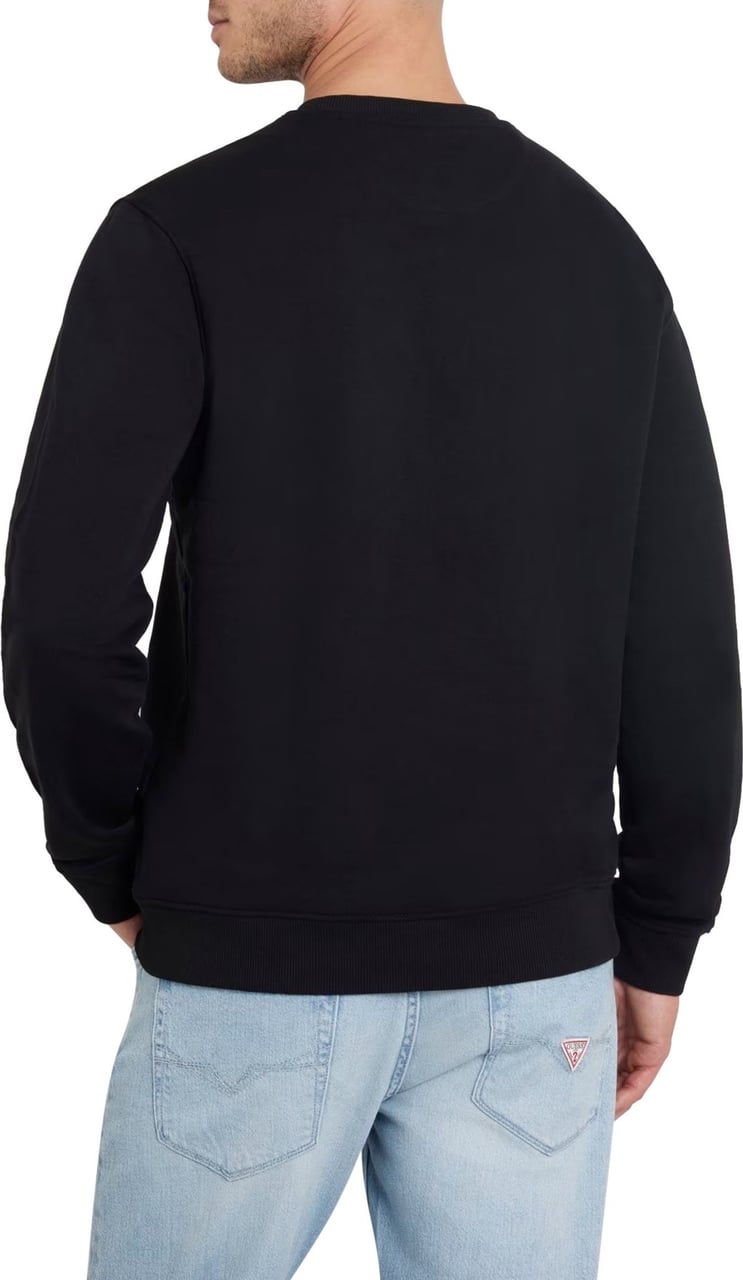 Guess Multicolor Sweater Heren Zwart Zwart