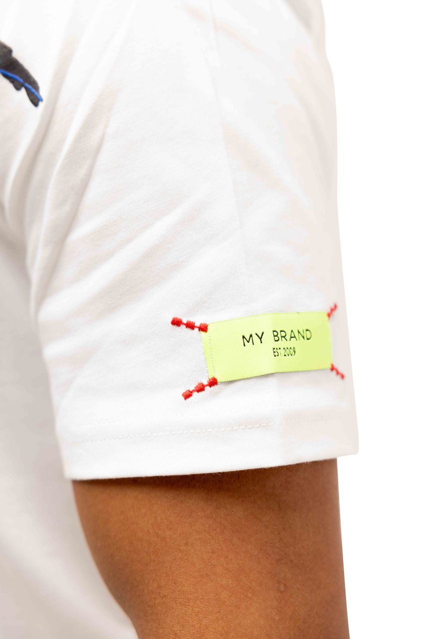 My Brand MYBRAND Signature Scribble Tee | OFF-WHITE Wit