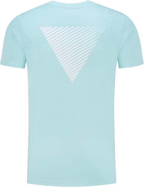 Pure Path Essential T-shirt Turquoise Blauw