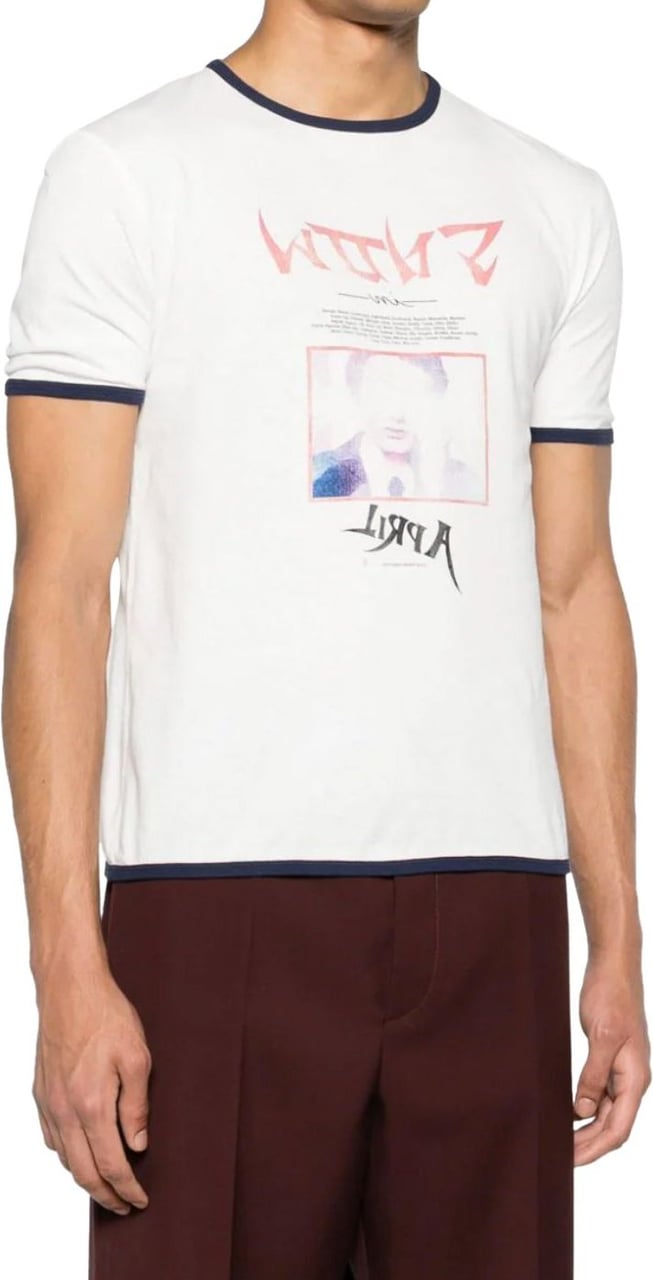 Our Legacy Printed Tanker T-shirt White Wit