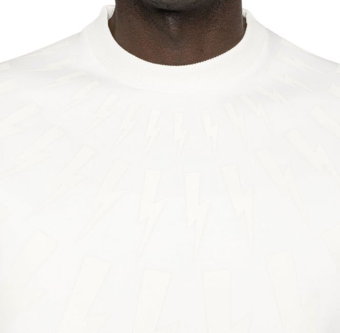 Neil Barrett Sweaters Ivory White Wit