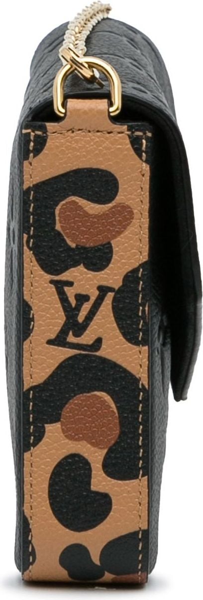 Louis Vuitton Monogram Empreinte Wild at Heart Pochette Felicie Zwart