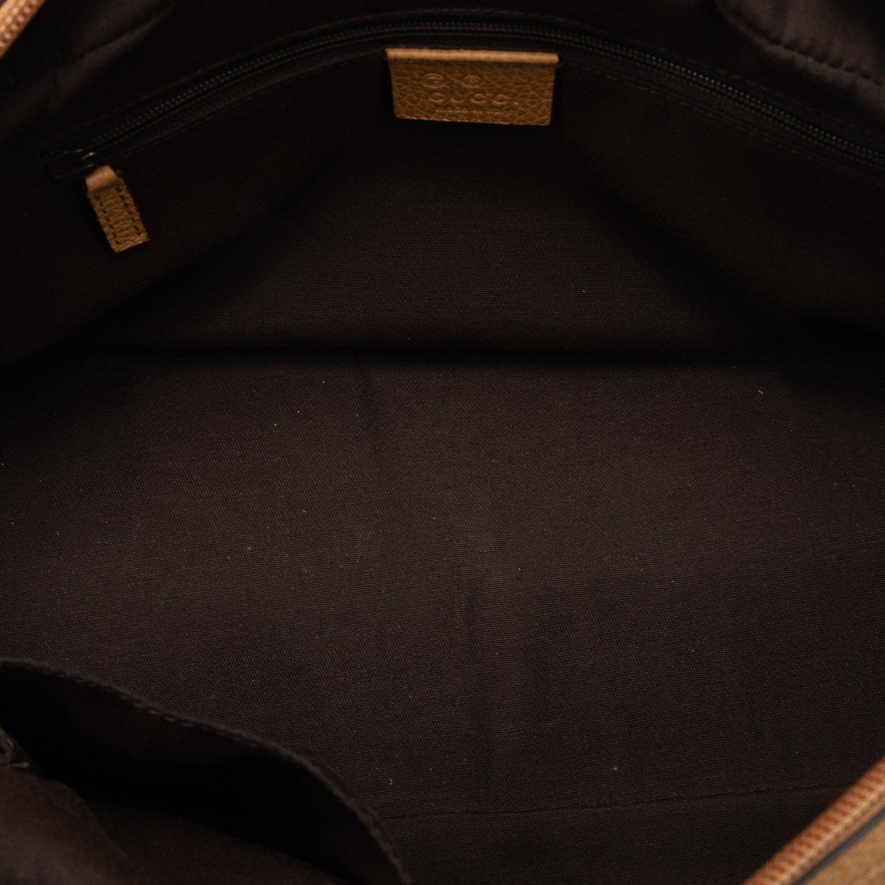 Gucci Leather Princy Shoulder Bag Bruin