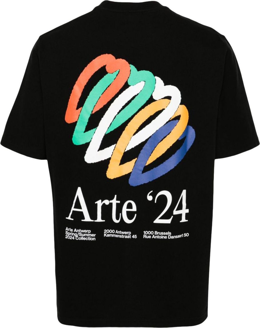 Arte Antwerp ARTE T-shirts and Polos Black Zwart