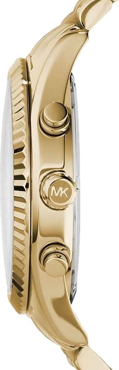 Michael Kors Michael Kors MK8281 horloge dames staal chronograaf goldplated Divers