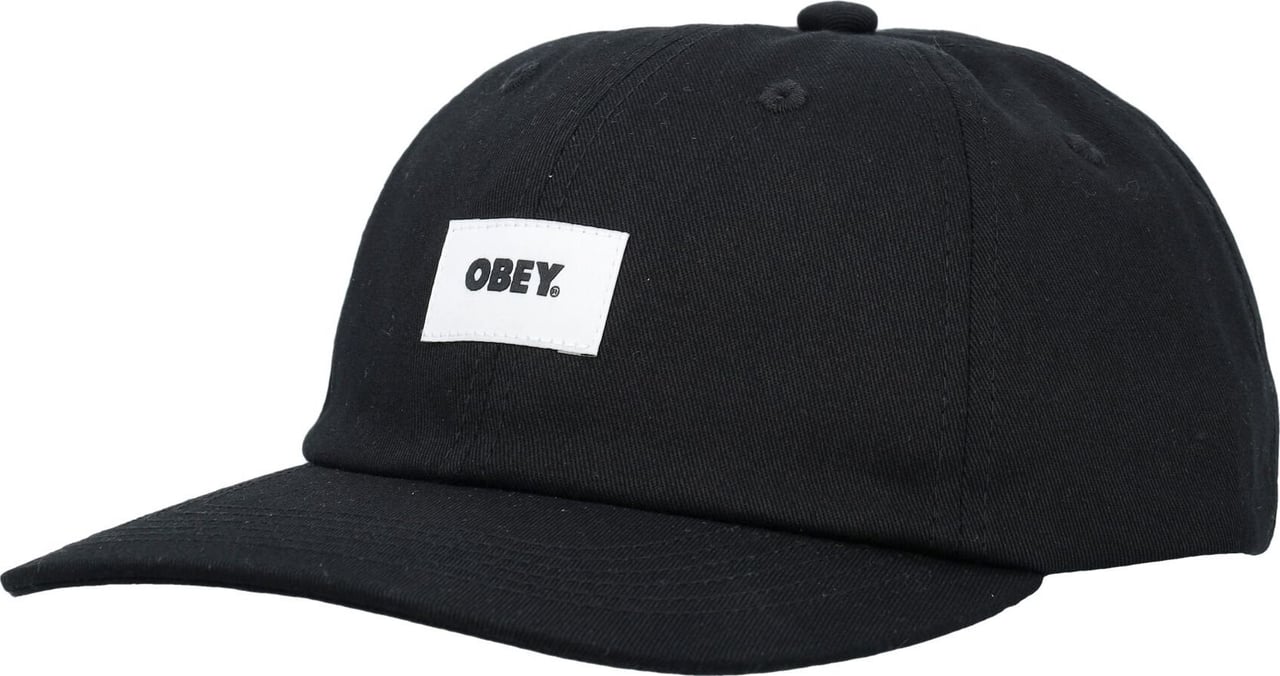 Obey LABEL CAP Zwart
